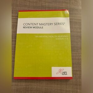 Content Mastery Series Review Module: RN Mental Health Nursing (Edition 11.0)